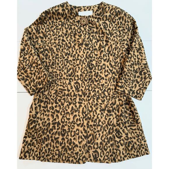 Cabi Carol Anderson By Invitation Leopard Print Jacket Womens Size Medium (117) - Picture 1 of 11